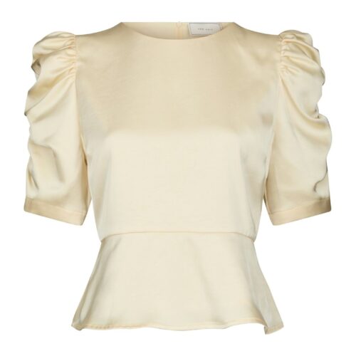 Benua heavy sateen blouse