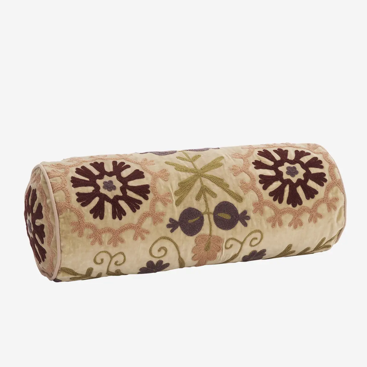 Suzani velvet bolster